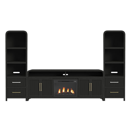 Ridgemont - 4 Piece Entertainment Unit With 82" TV Console - Stylish Home Furniture