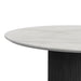 Sylvie - Round Dining Table With Faux Marble Top - Stylish Home Furniture