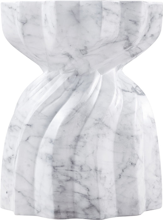 Caserta - Marble Finish Concrete End Table