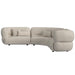 Four Seasons - Sectional Set With 6 Pillows - Camel - Stylish Home Furniture