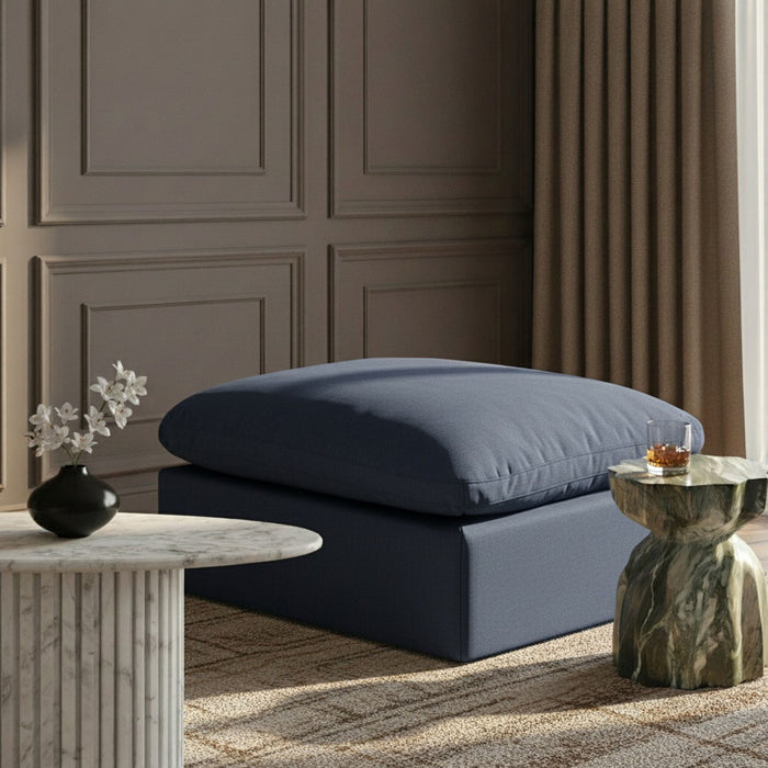Indulge - Linen Ottoman - Stylish Home Furniture