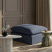 Indulge - Linen Ottoman - Stylish Home Furniture