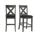 Alex - Counter Side Chair With Pu (Set of 2) - Stylish Home Furniture