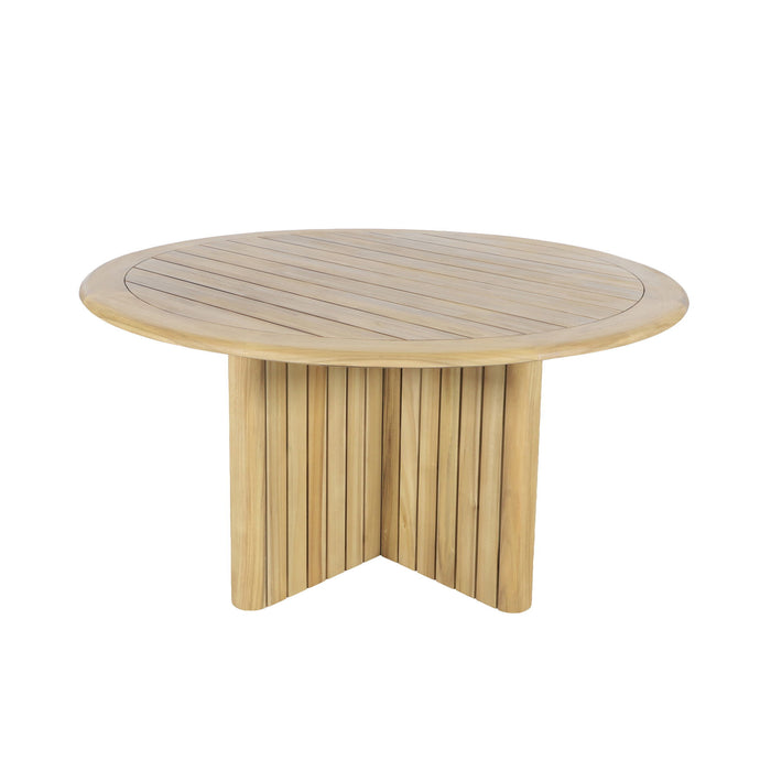 Sedona - Round Patio Dining Table - Natural - Stylish Home Furniture
