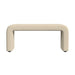 Seqouia - Bench With 2 Stools - Cream - Stylish Home Furniture