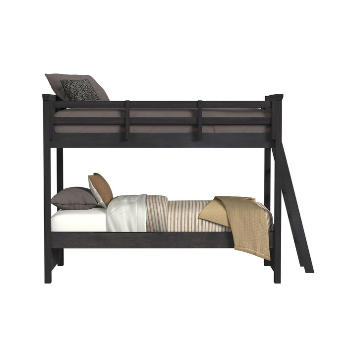 Hampton Kids - Bunk Bed With Ladder - Stylish Home Furniture