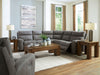 Next-Gen Durapella - Power Reclining Sectional Set - Stylish Home Furniture