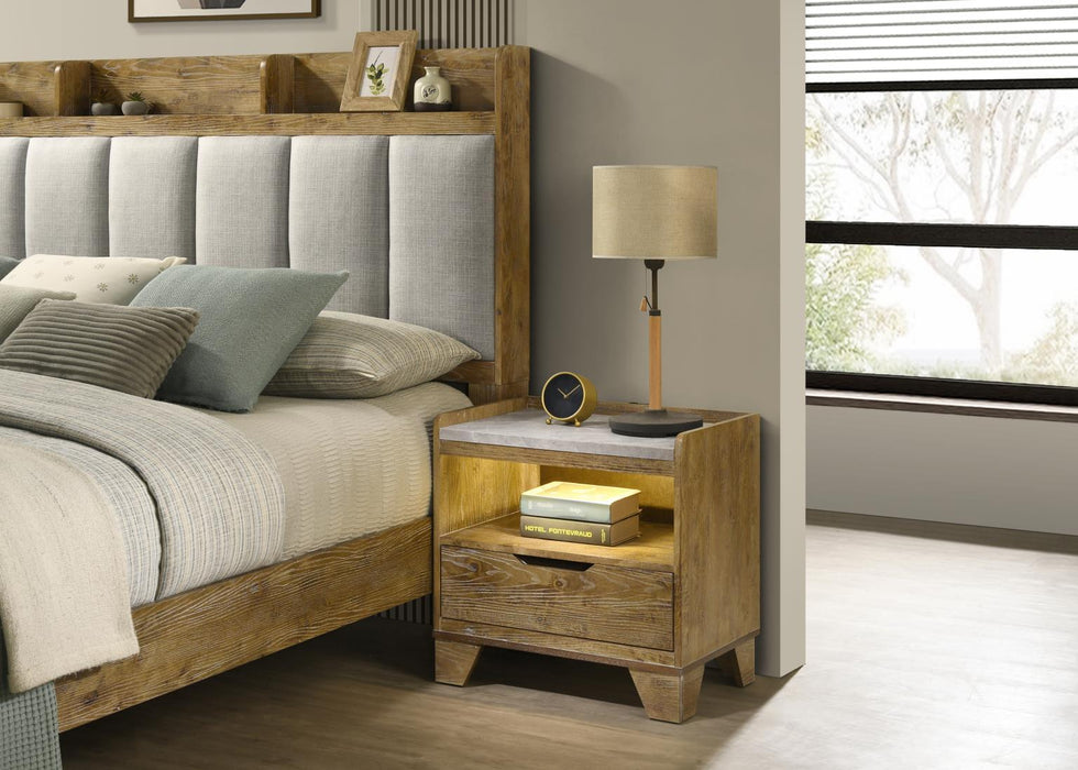 B275 - Nightstand - Light Aspen Oak