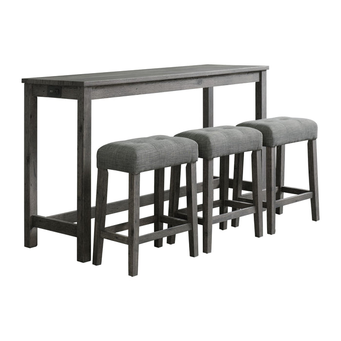 Oak Lawn - Bar Table Single Pack - Stylish Home Furniture