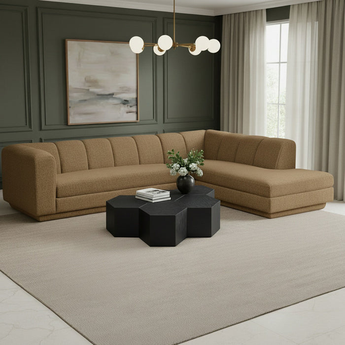 Modari - Sectional - Brown - Stylish Home Furniture