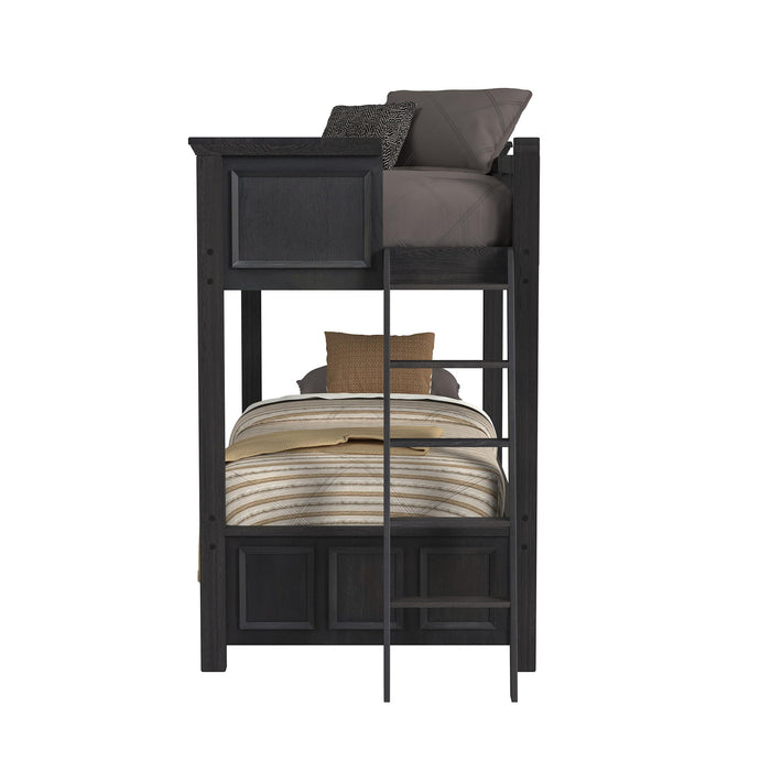 Hampton Kids - Bunk Bed With Ladder - Stylish Home Furniture