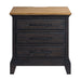 Montrose - Nightstand With Charger & Sensor Light - Espresso & Brown - Stylish Home Furniture