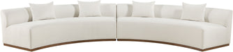 Avanti - 182.5" Chenille Fabric Upholstered 2 Piece Modular Sectional - Stylish Home Furniture