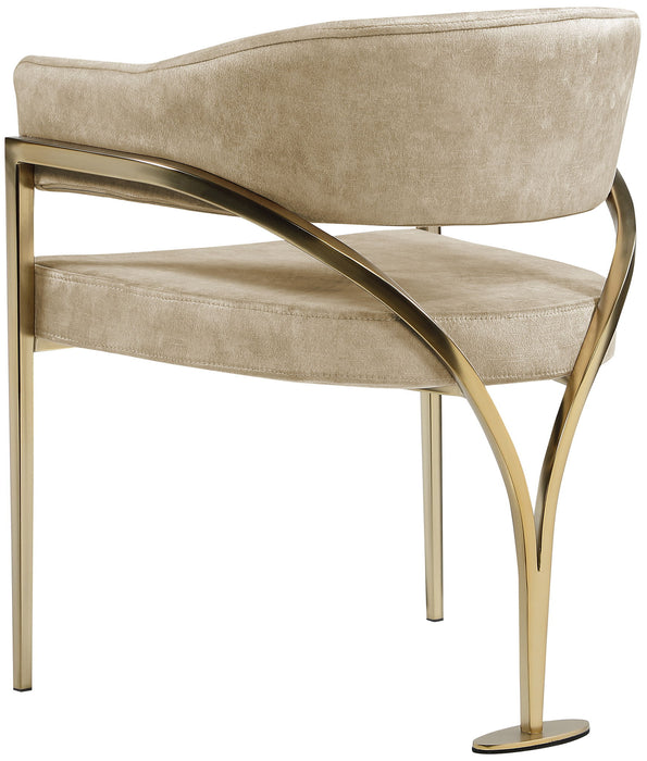 Madelyn - Dining Chair (Set of 2) - Brushed Brass