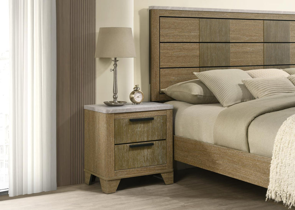 B406 - Nightstand - Aspen Oak