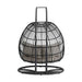 Playa - Double Swing Chair Complete - Dark Gray - Stylish Home Furniture