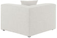 Cube - Linen Corner Chair - Stylish Home Furniture