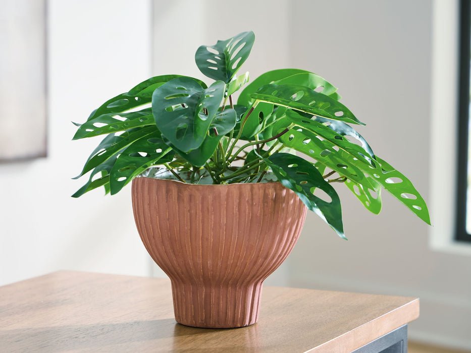 Orban - Vase - Sienna / White - Stylish Home Furniture