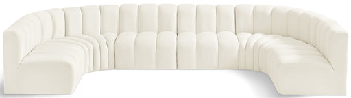 Arc - Velvet Modular U-Shaped Sectional
