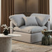 Indulge - Linen Corner Chair - Stylish Home Furniture