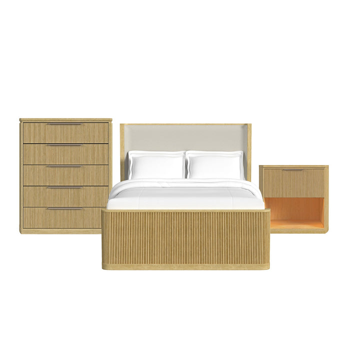 Sylvie - Bedroom Set With Upholstered Bed - Stylish Home Furniture