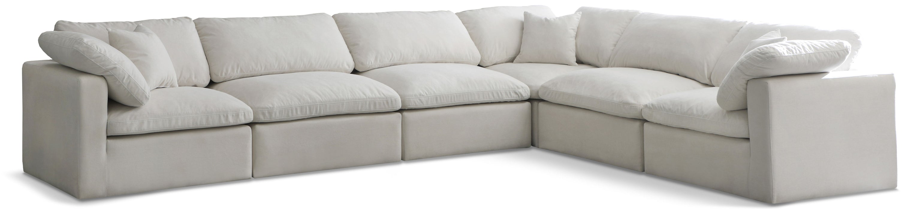 Plush - 6 Piece Modular Sectional