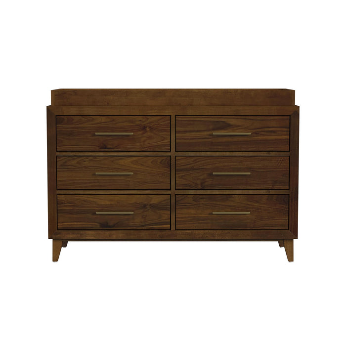Malia - Dresser And Topper - Walnut - Stylish Home Furniture