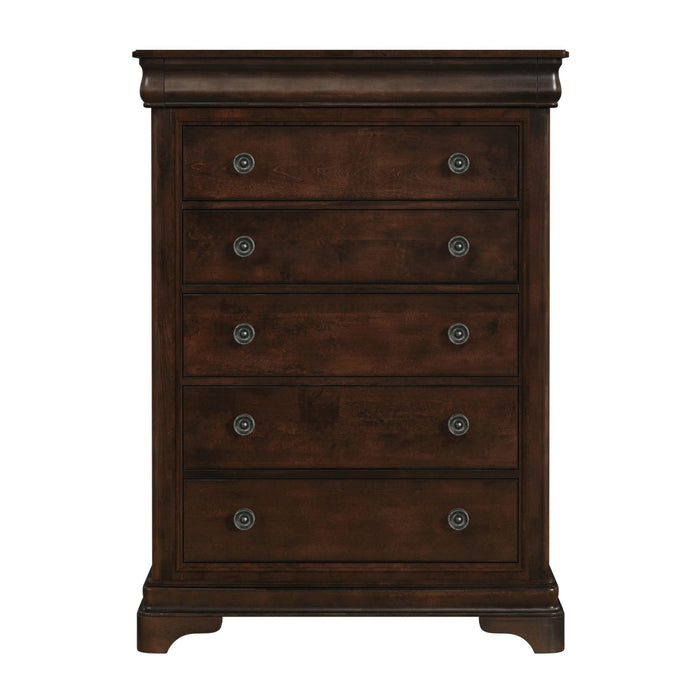 Cameron - Chest - Cherry - Stylish Home Furniture
