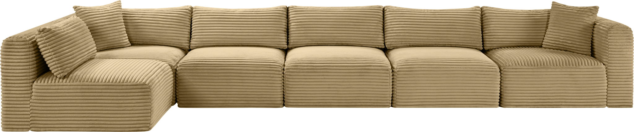 Shaggy - 6 Piece Modular Sectional