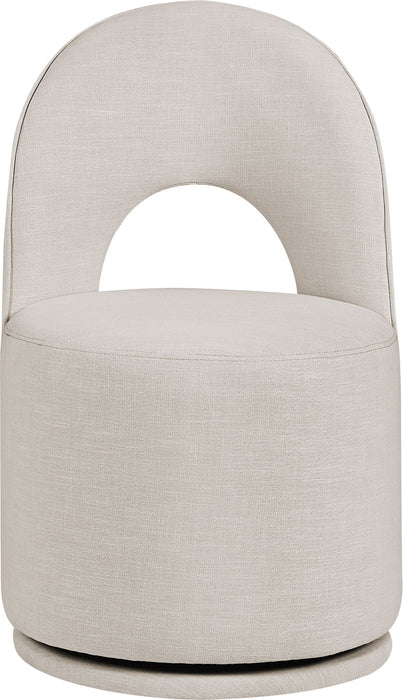 Cirelle - Linen Textured Performance Fabric Dining Chair (Set of 2)