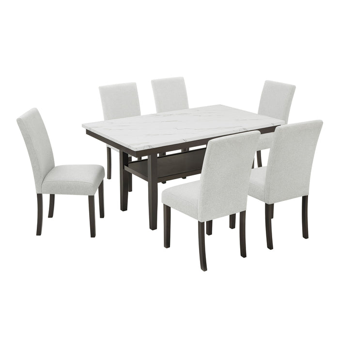 Carissa - Rectangle Dining Set - Stylish Home Furniture