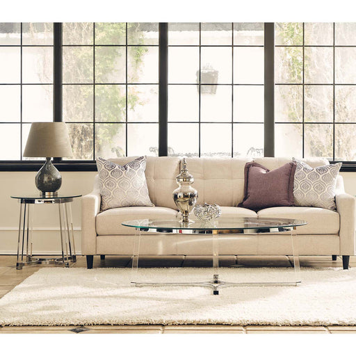 Lucinda - 24.5" End Table - Chrome - Stylish Home Furniture