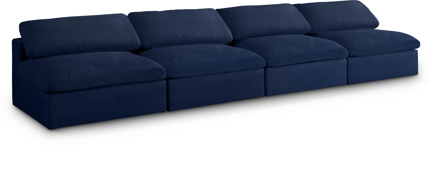 Serene - Modular Armless 4 Seat Sofa