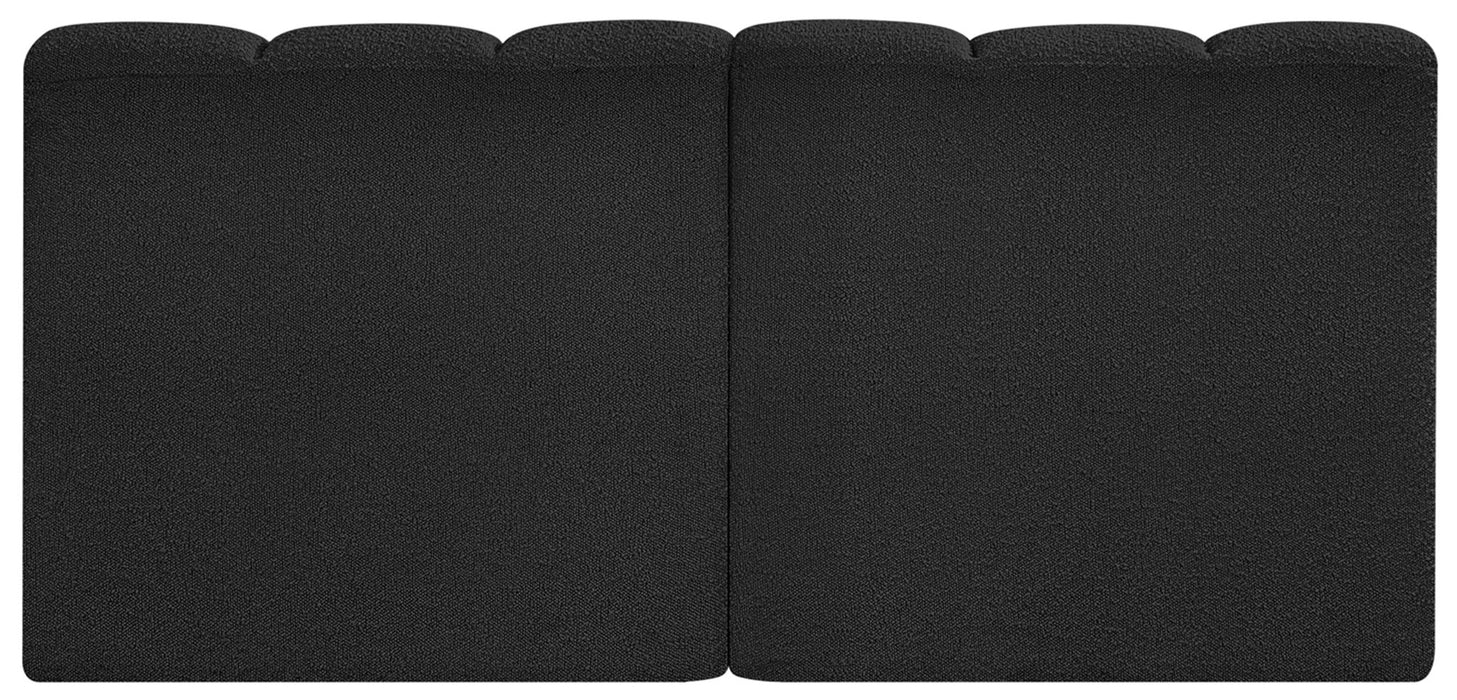 Arc - Boucle Fabric 2 Seats Modular Sofa