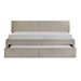 Arden - Twin Daybed With Trundle - Corduroy Beige - Stylish Home Furniture