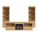 Rosalie - 4 Piece Entertainment Unit With 82" TV Console - Stylish Home Furniture