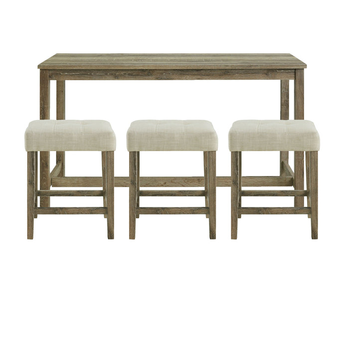 Oak Lawn - Bar Table Single Pack - Stylish Home Furniture