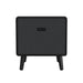 Halo - Square Smart End Table - Black - Stylish Home Furniture