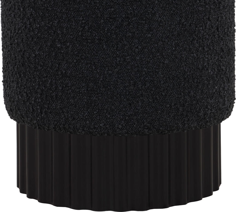 Veranda - Ottoman / Stool With Black Base