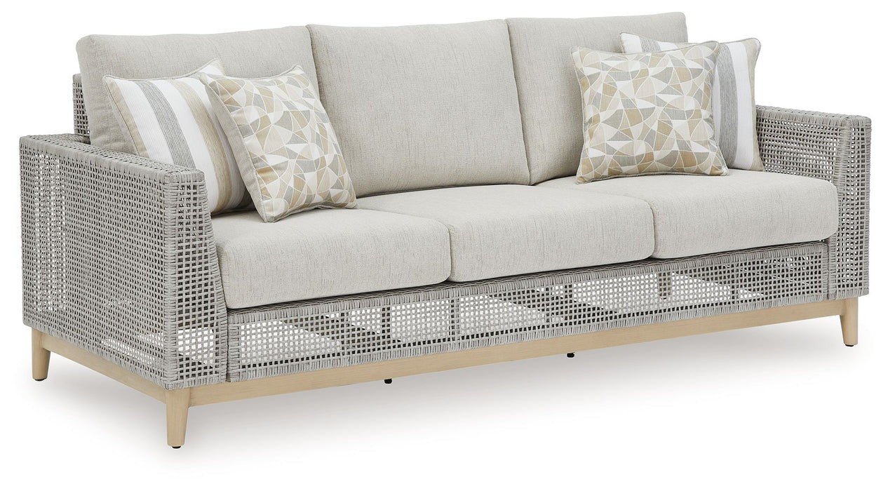 Seton Creek - 4 Pc. - Lounge Set - Gray - Stylish Home Furniture