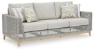 Seton Creek - 4 Pc. - Lounge Set - Gray - Stylish Home Furniture