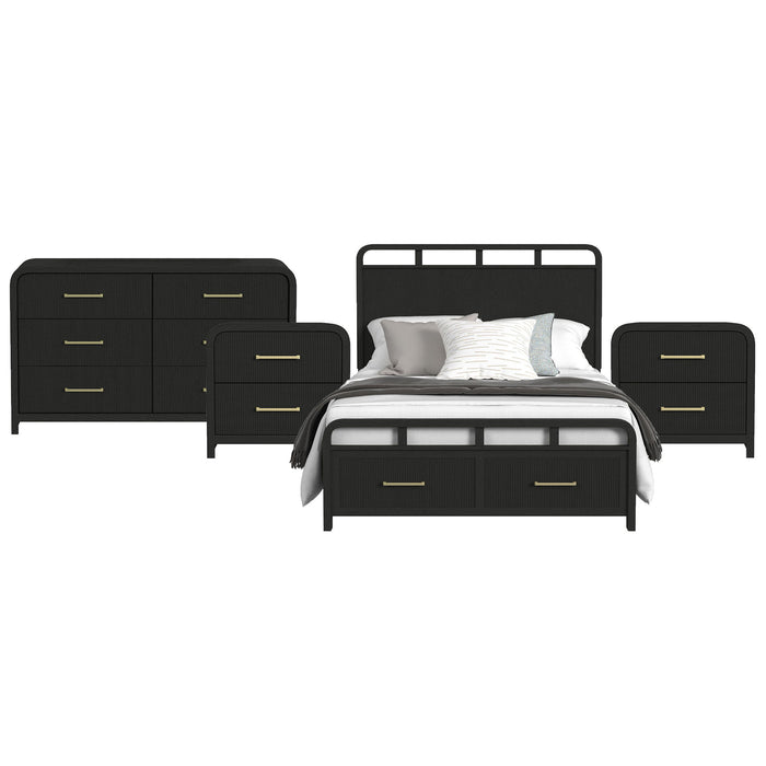 Ridgemont - Storage Bedroom Set - Stylish Home Furniture