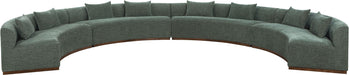 Avanti - Chenille Fabric Upholstered 4 Piece Modular Sectional - Stylish Home Furniture