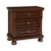 Kingston - Nightstand With Power - Walnut - Stylish Home Furniture