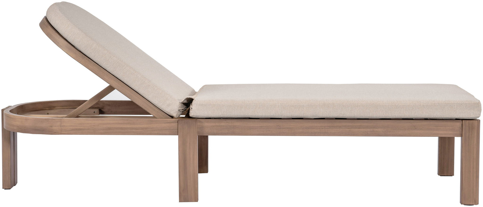 Newport - Water Resistant Fabric Upholstered Outdoor Patio Lounge Chair