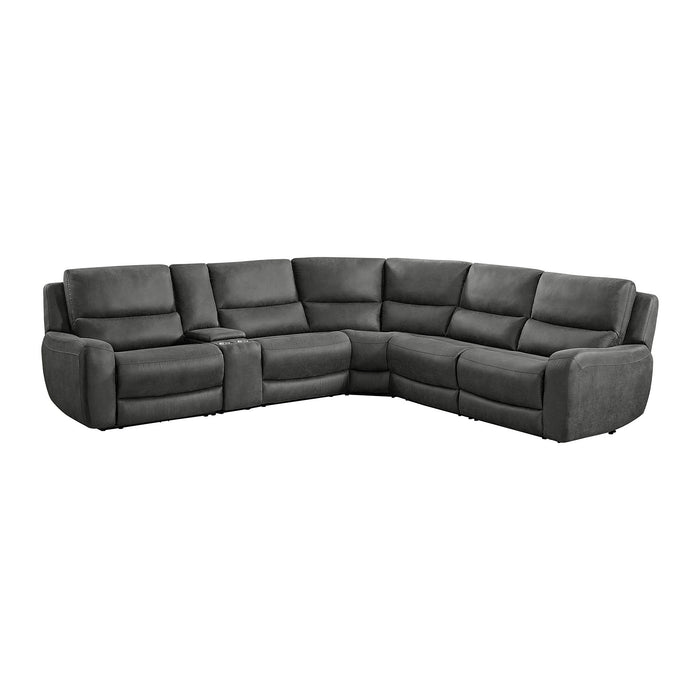 Saber - 6 Piece Sectional Set - Texas Granite - Stylish Home Furniture