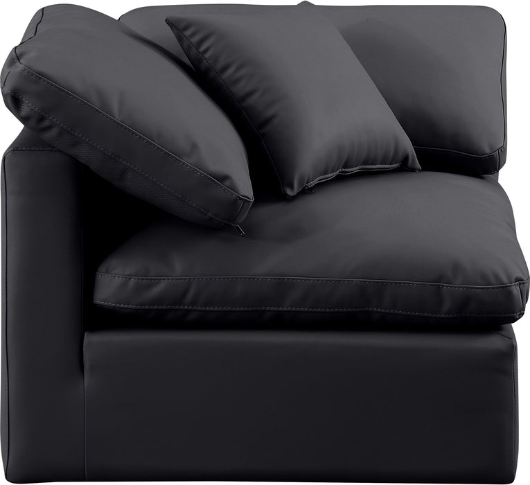 Indulge - Faux Leather Corner Chair - Stylish Home Furniture