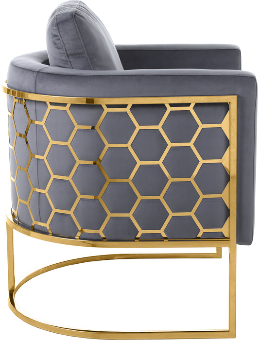 Casa - Chair with Gold Legs