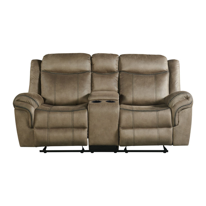 Sorrento - Motion Loveseat With Console - Stylish Home Furniture