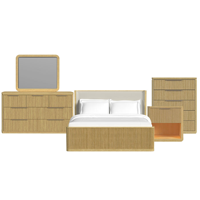 Sylvie - Bedroom Set With Upholstered Bed - Stylish Home Furniture
